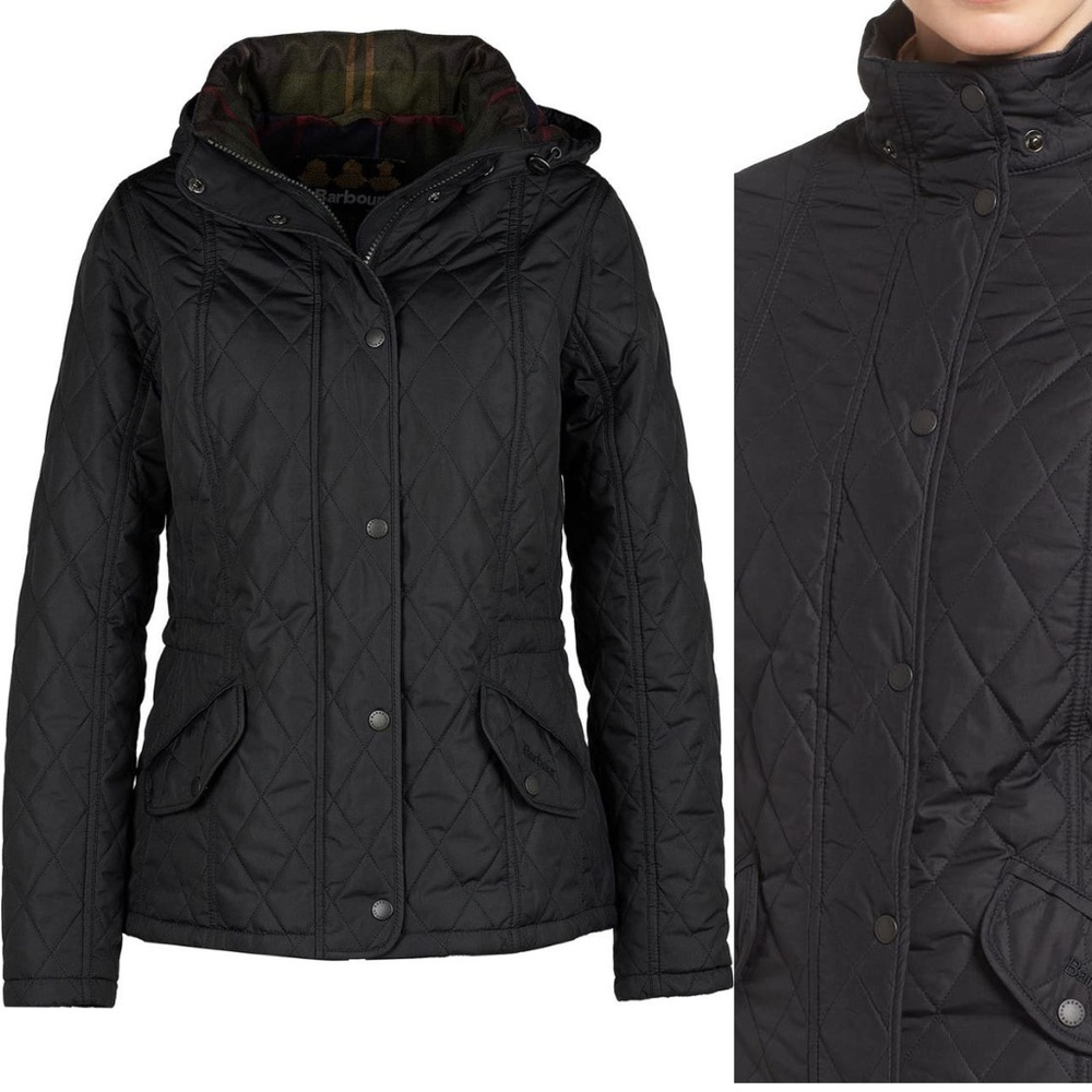 Barbour Millfire Hooded Quilted Jacket